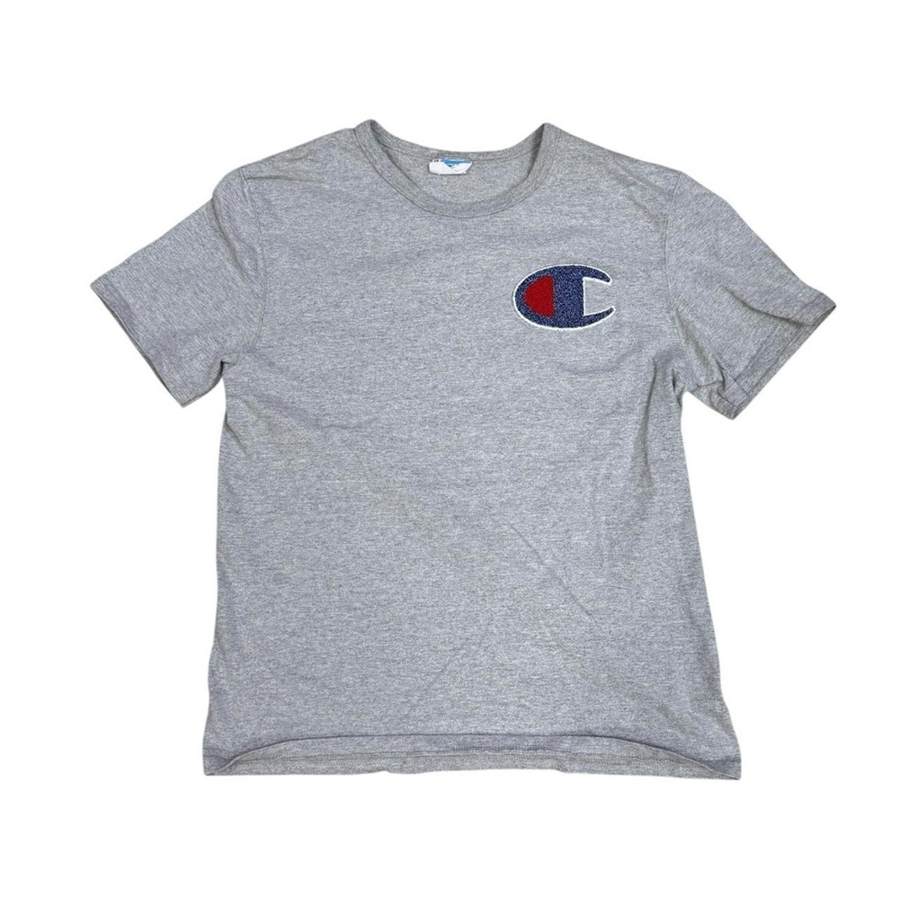 Champion Fuzzy Logo Tee